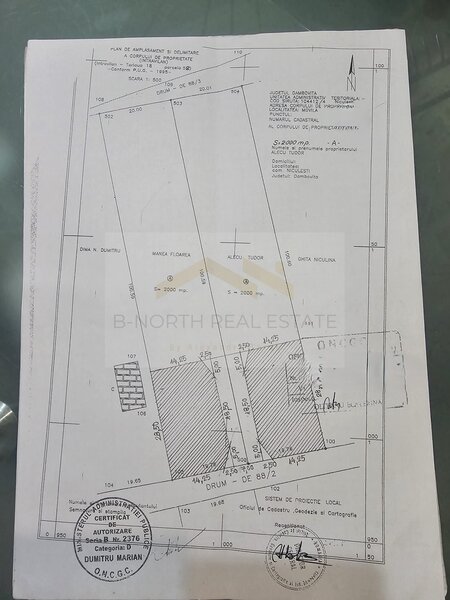 Teren de vanzare Movila – Peris | Toate utilitatile | Loturi 400 mp si 1700 mp